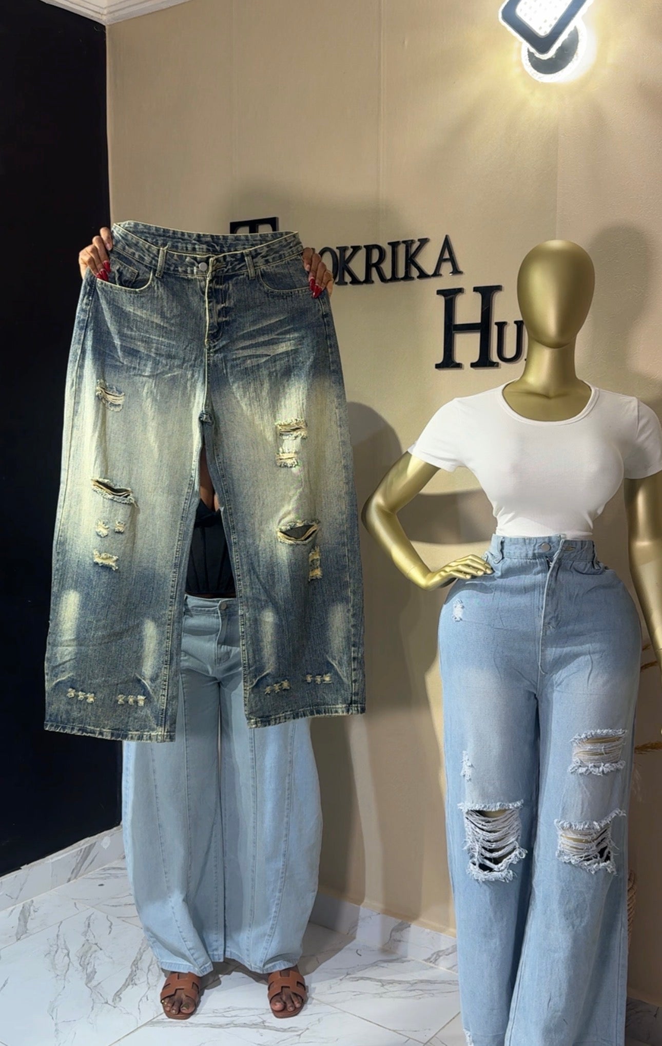 Boyfriend Jean size 12/14 L-43