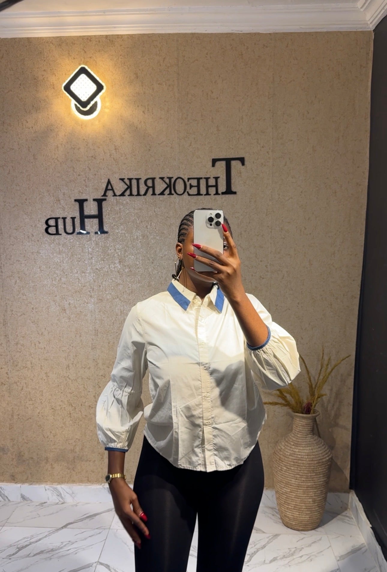 White Shirt size 10