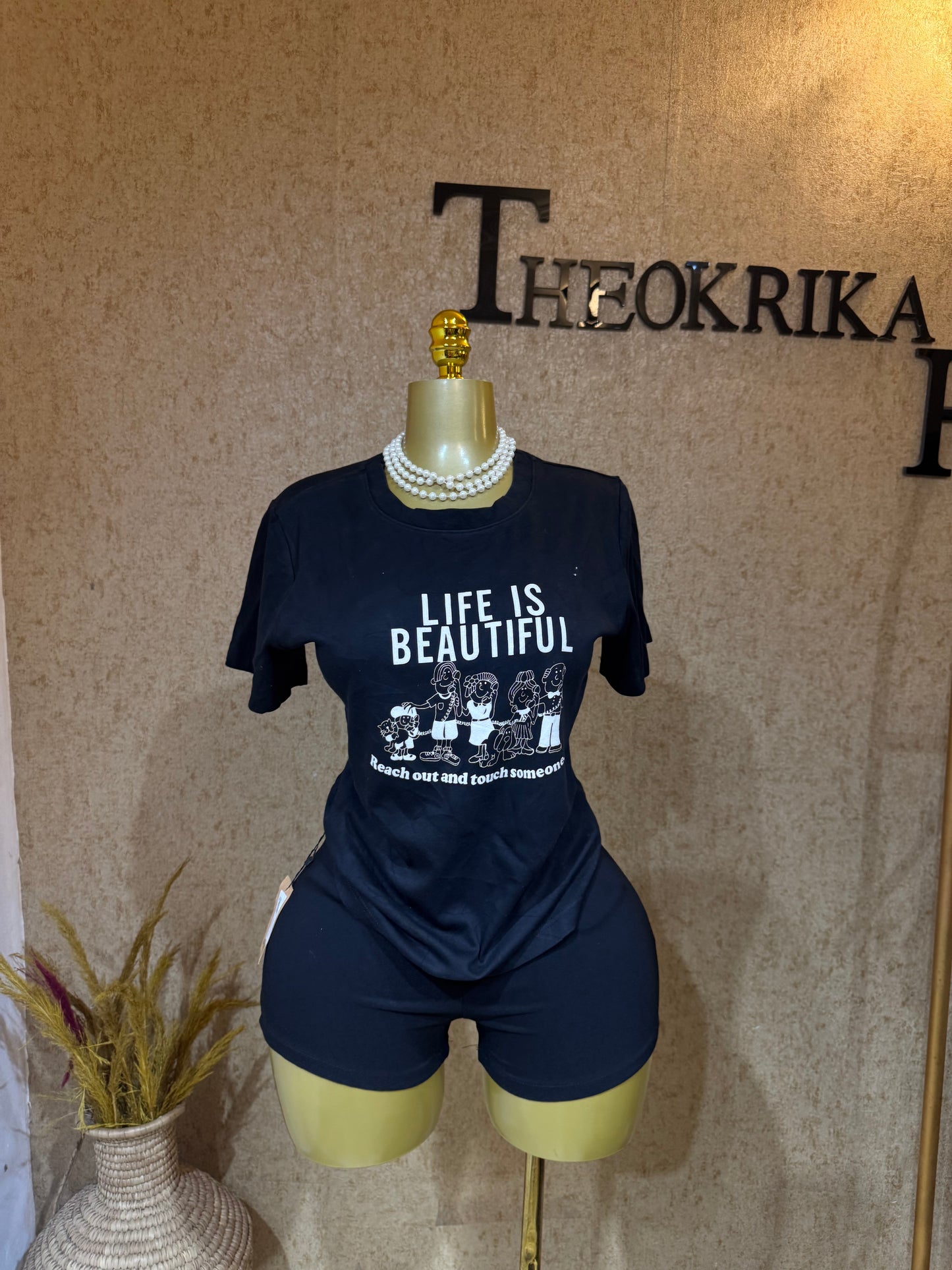 Roundneck top size 8