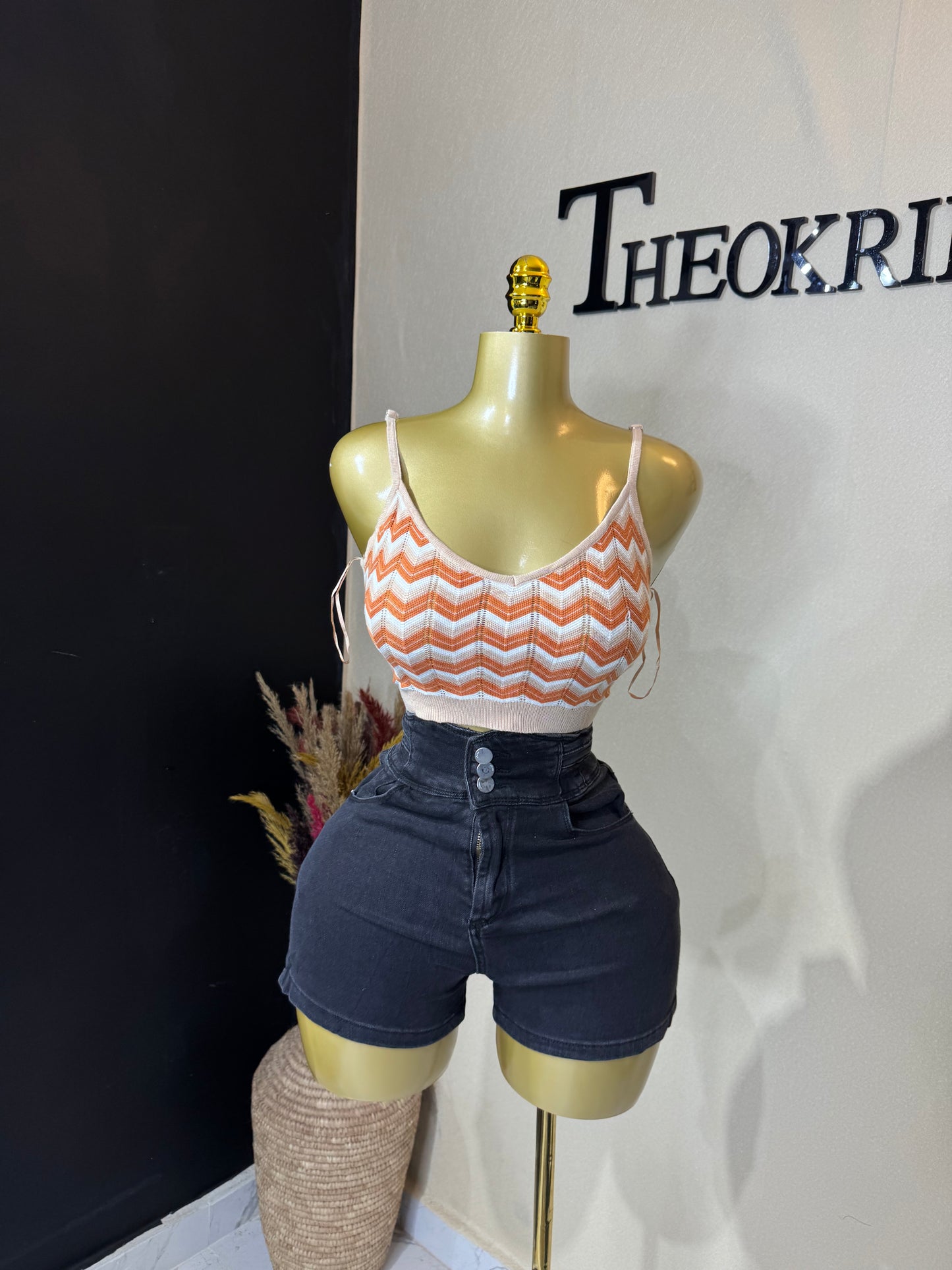 Knitted tank top size 8/10
