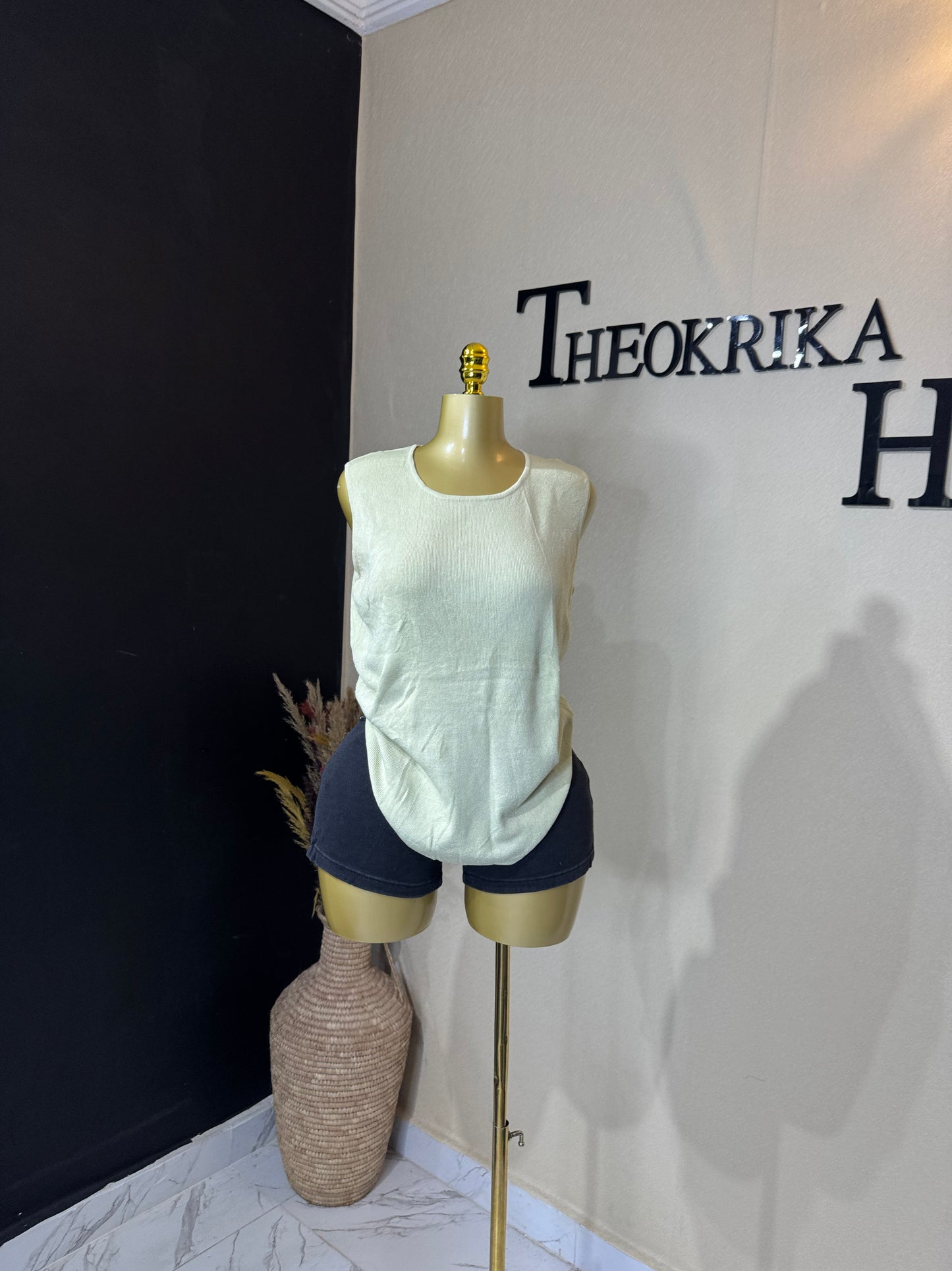 Knitted Tank Top size 14/16