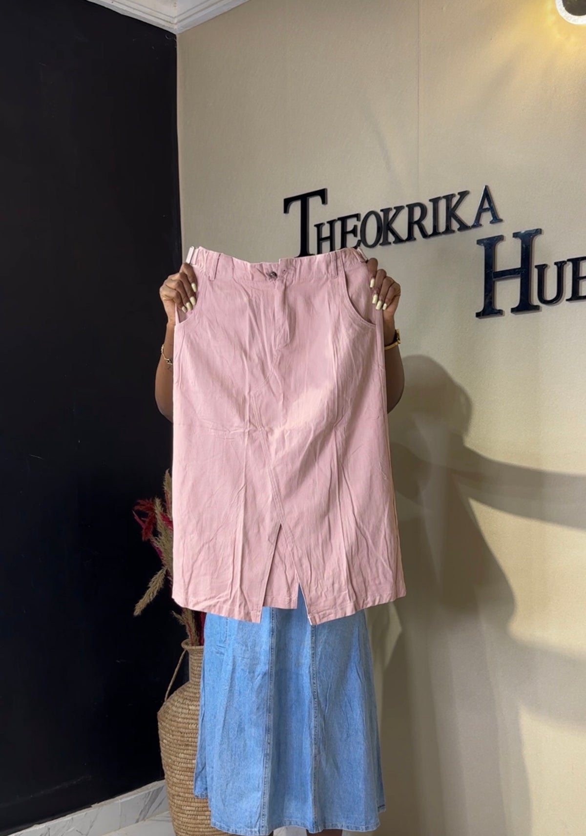 Demin skirt size 12