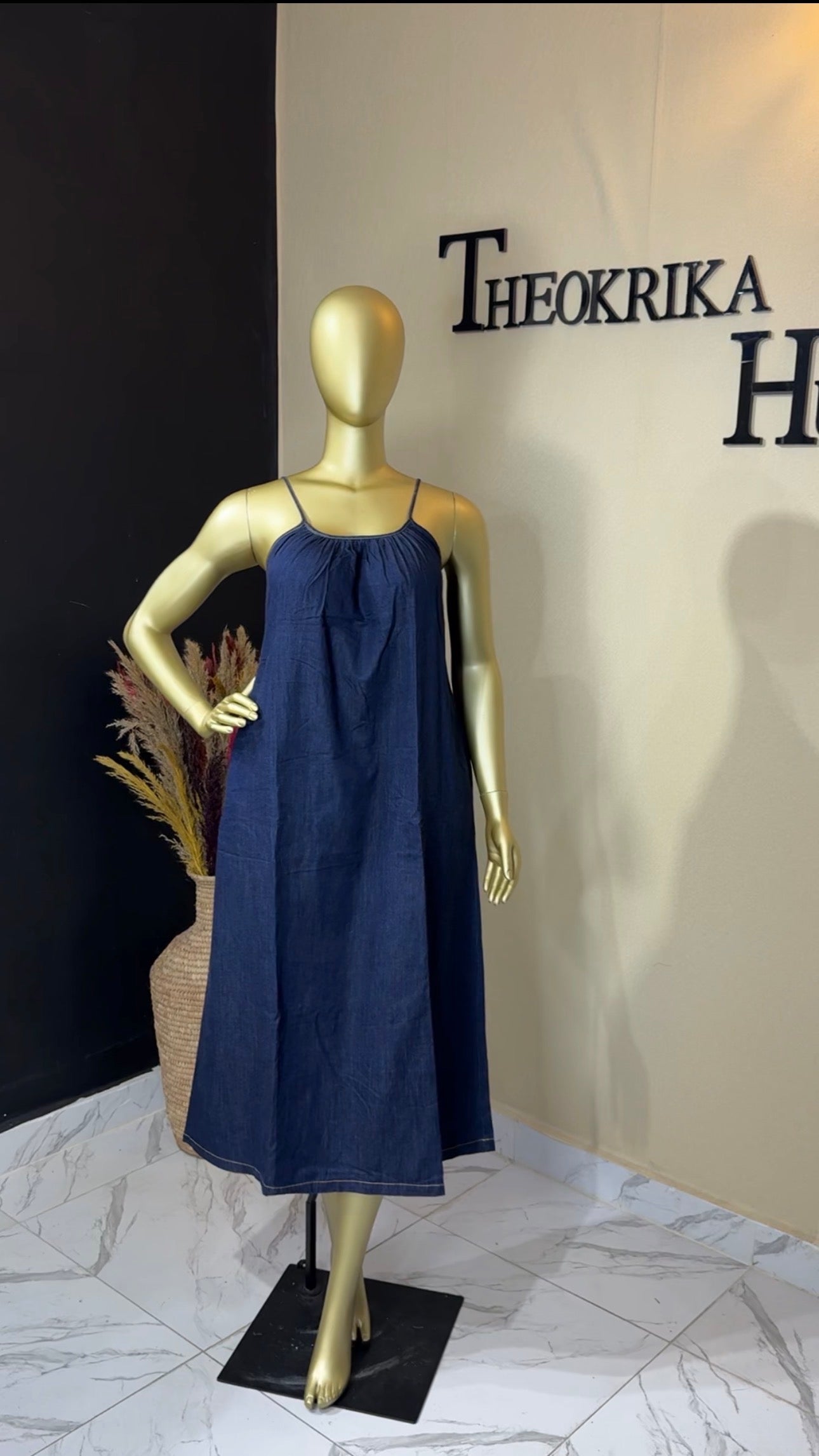 Denim dress size 8/10/12