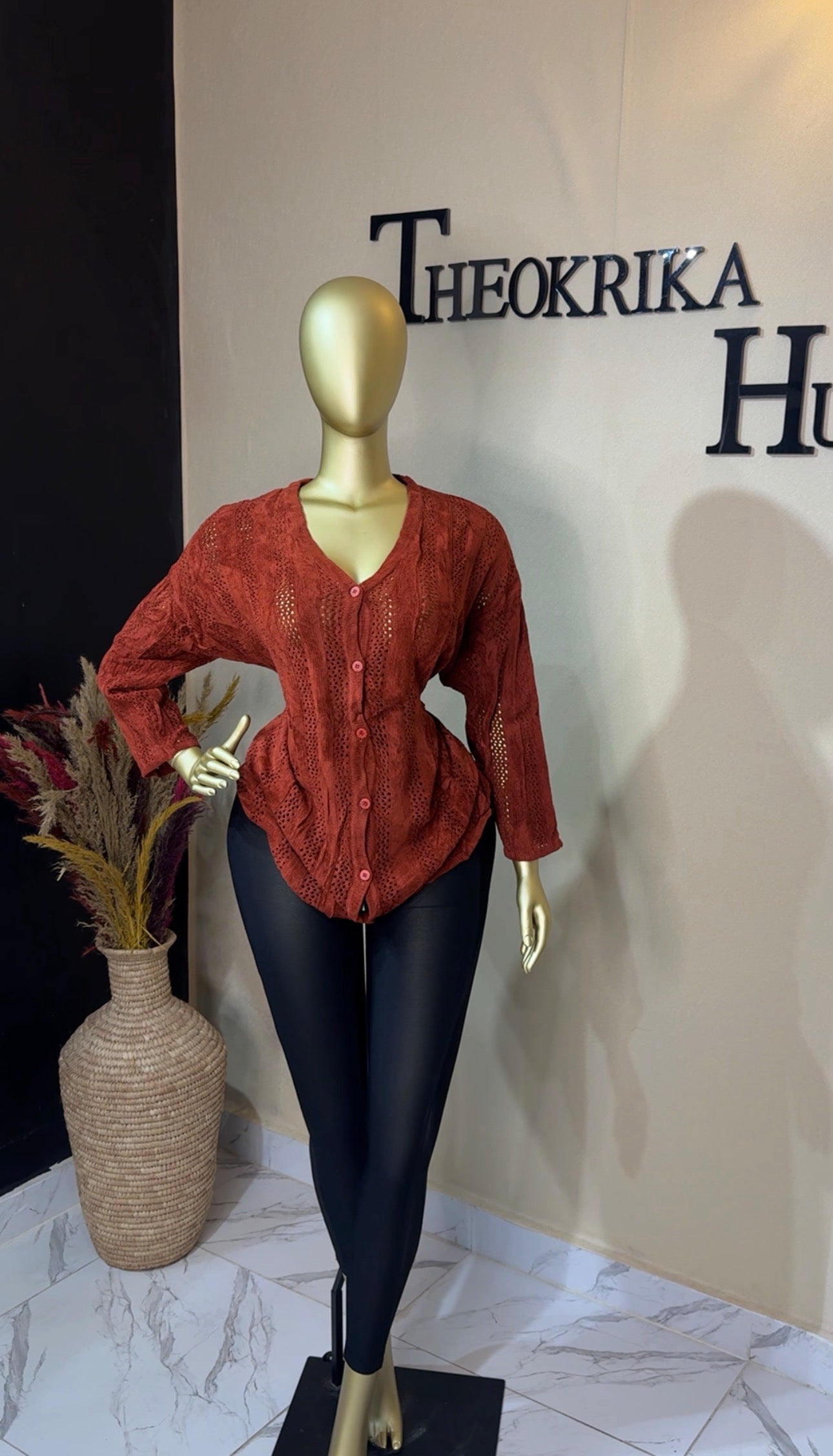 Knitted top size 12/14