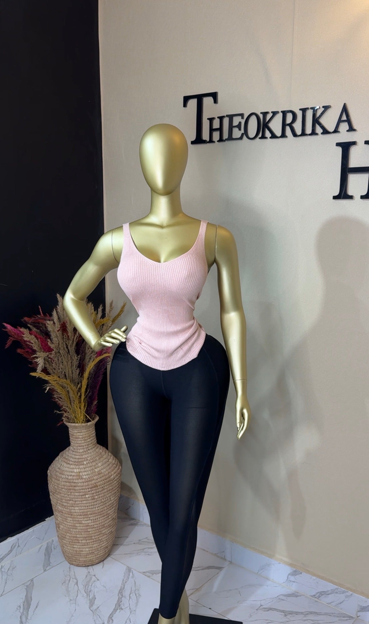 Knitted Tank Top size 10/12/14