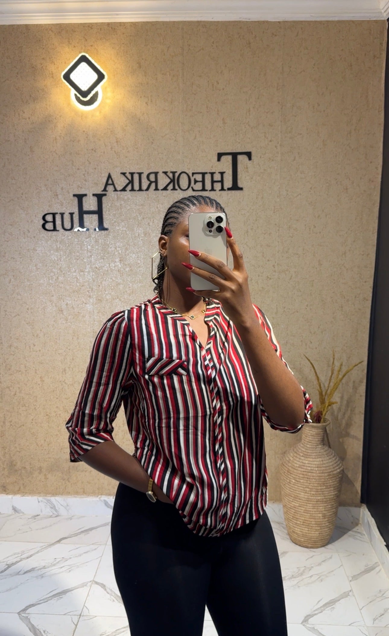 Chiffon top size 10