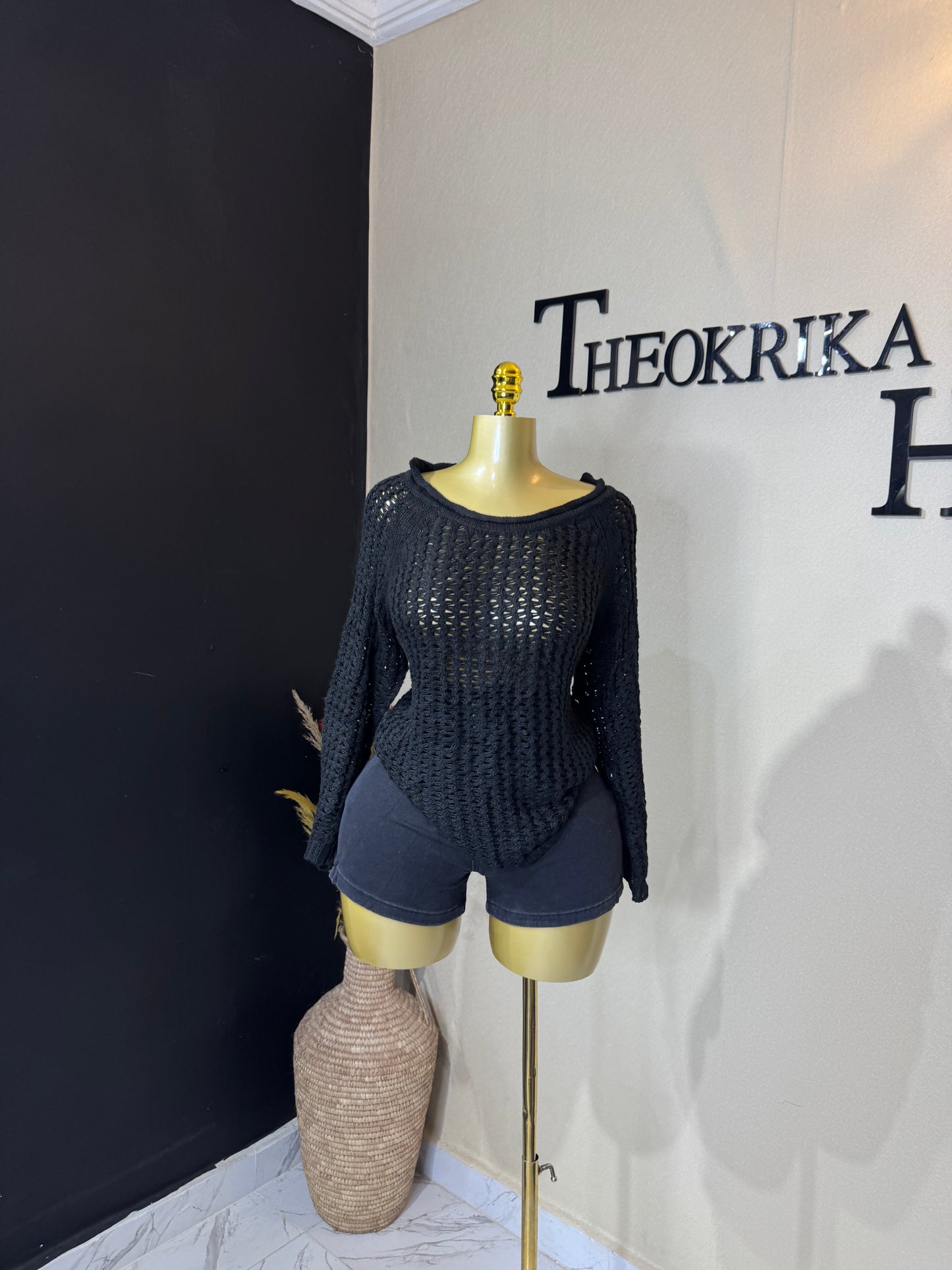 Knitted sweater size 8/10