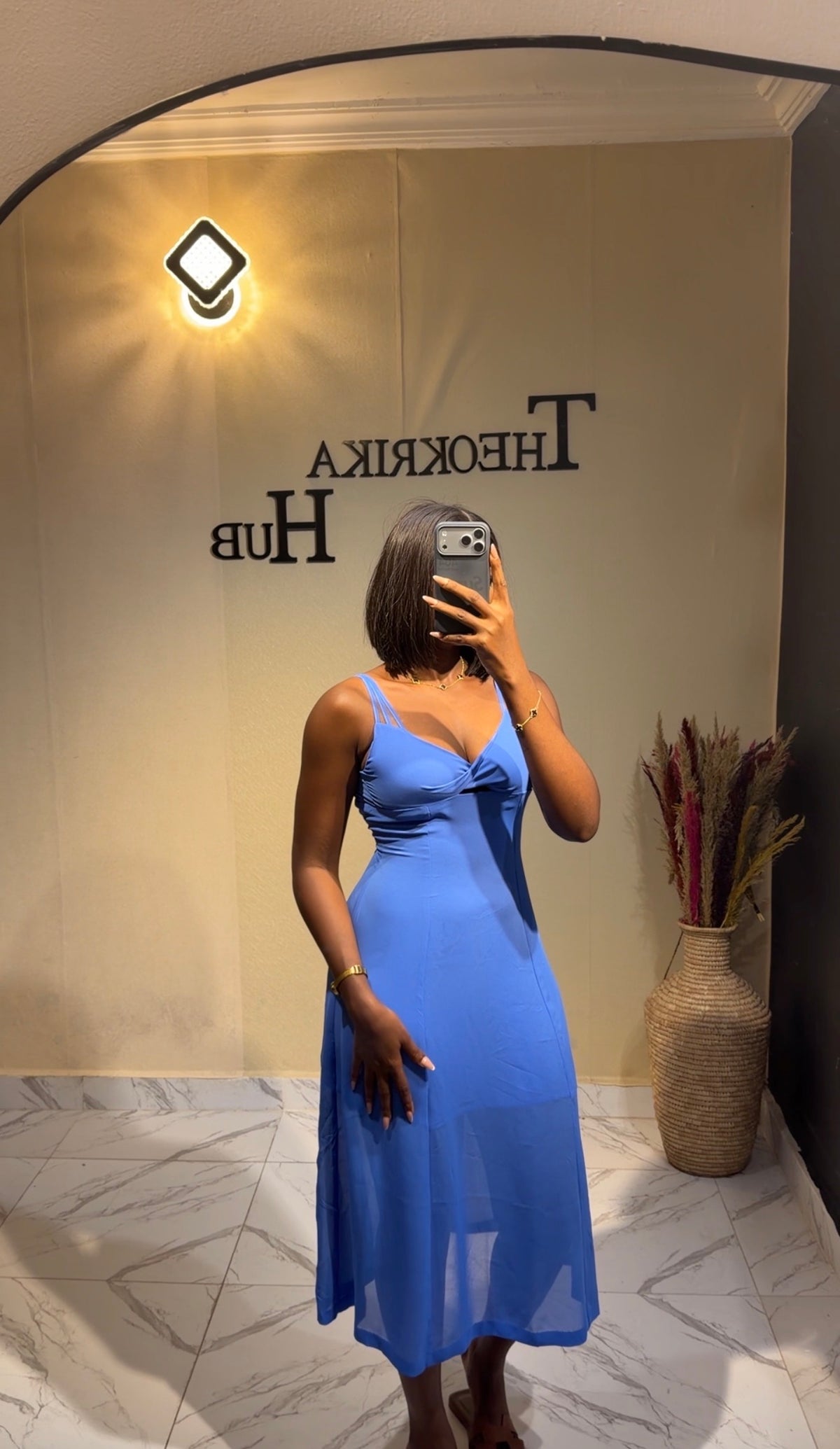 Chiffon dress size 8