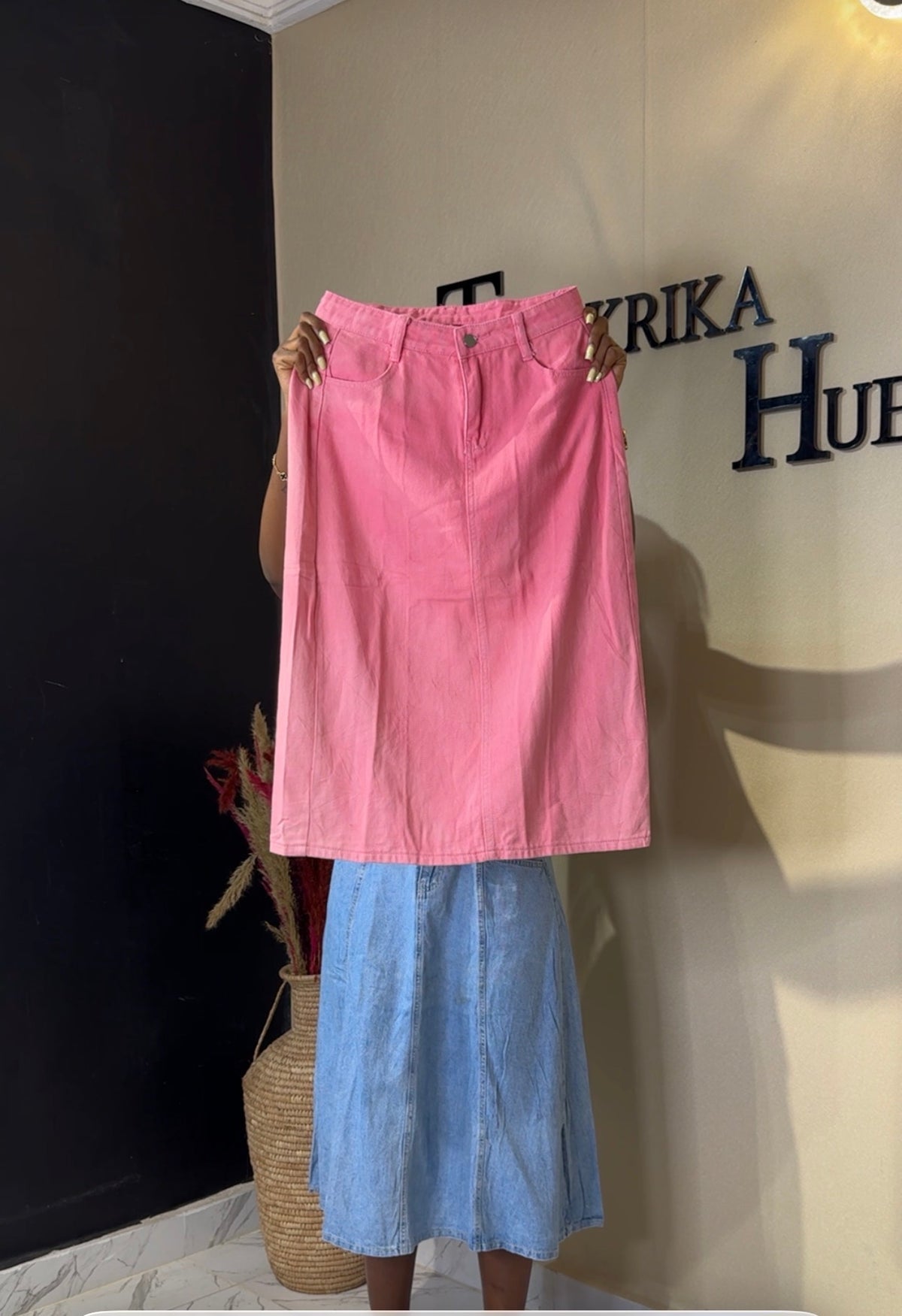 Denim skirt size 10/12