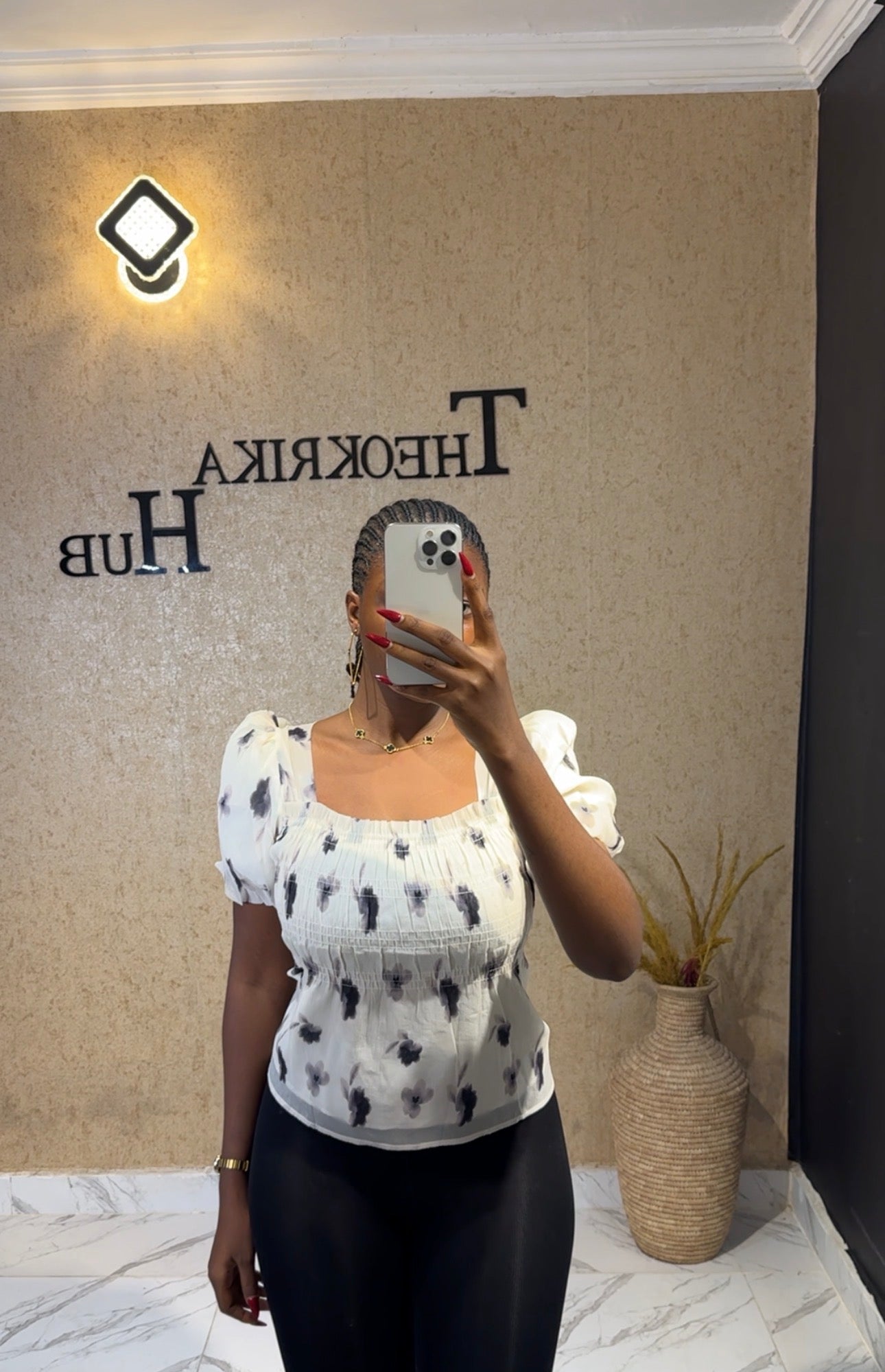 Ruffled Top size 12/14