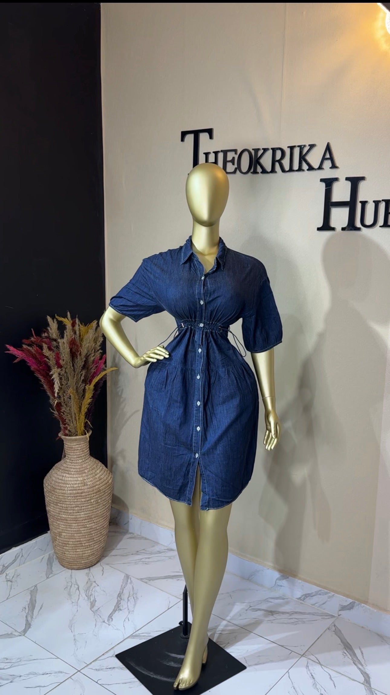 Denim dress size size 12/14/16
