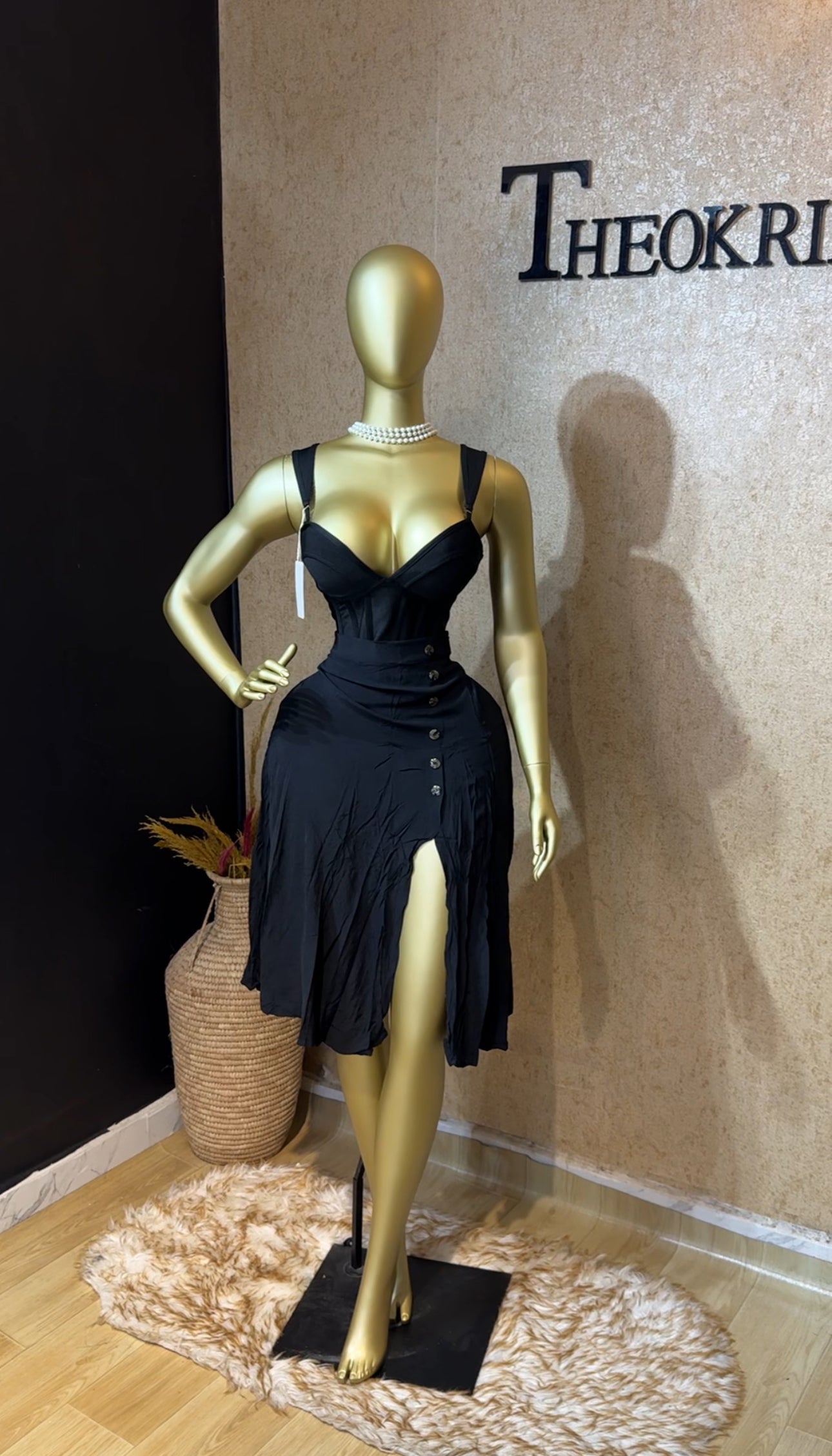 Maxi slit skirt size 8