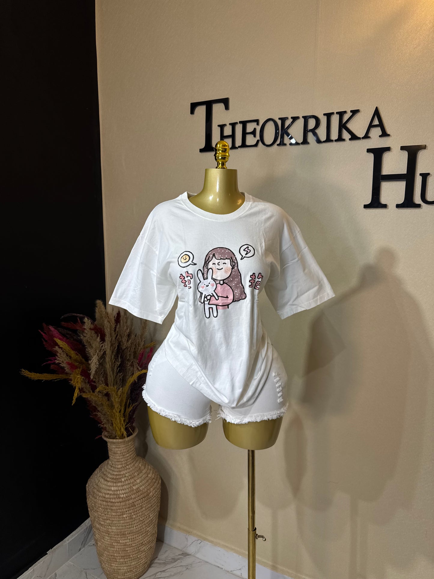 Roundneck top size 12/14