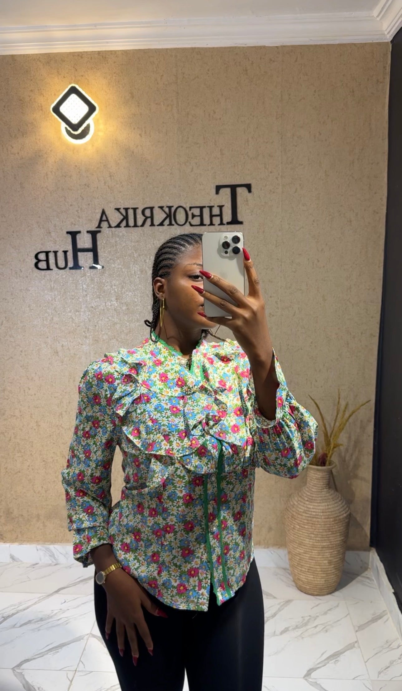 Chiffon Shirt size 10