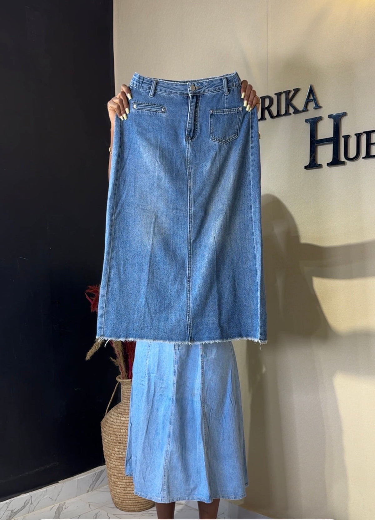 Demin skirt size 10