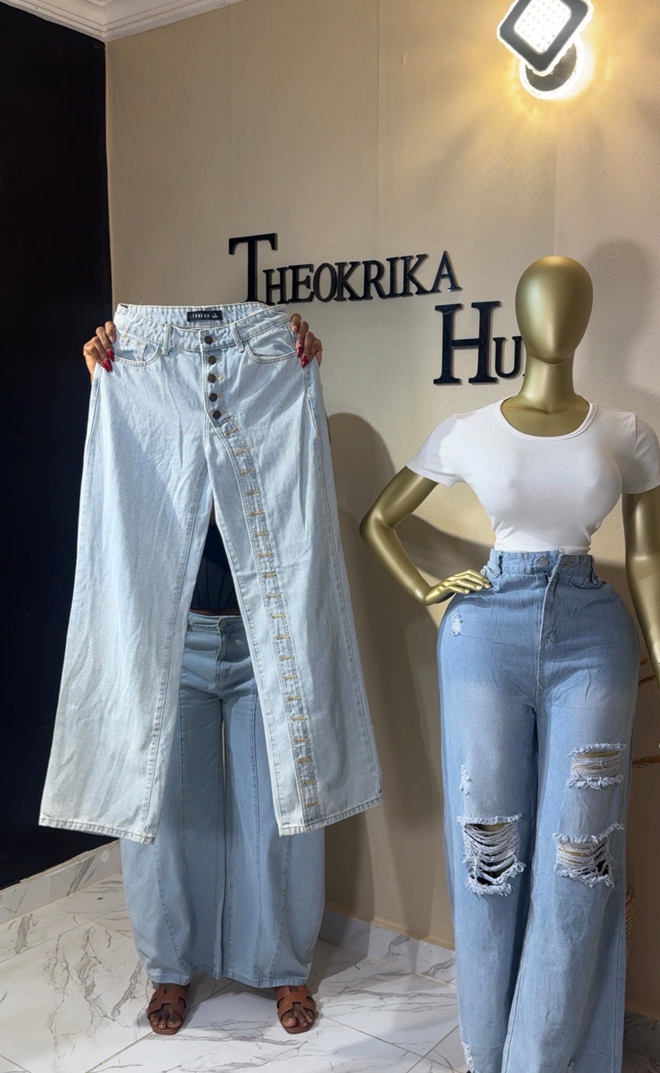 Boyfriend Jean size 10 L:43