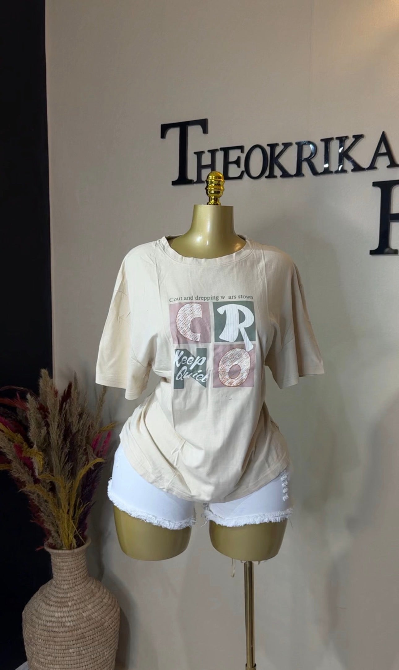 Roundneck top size 10