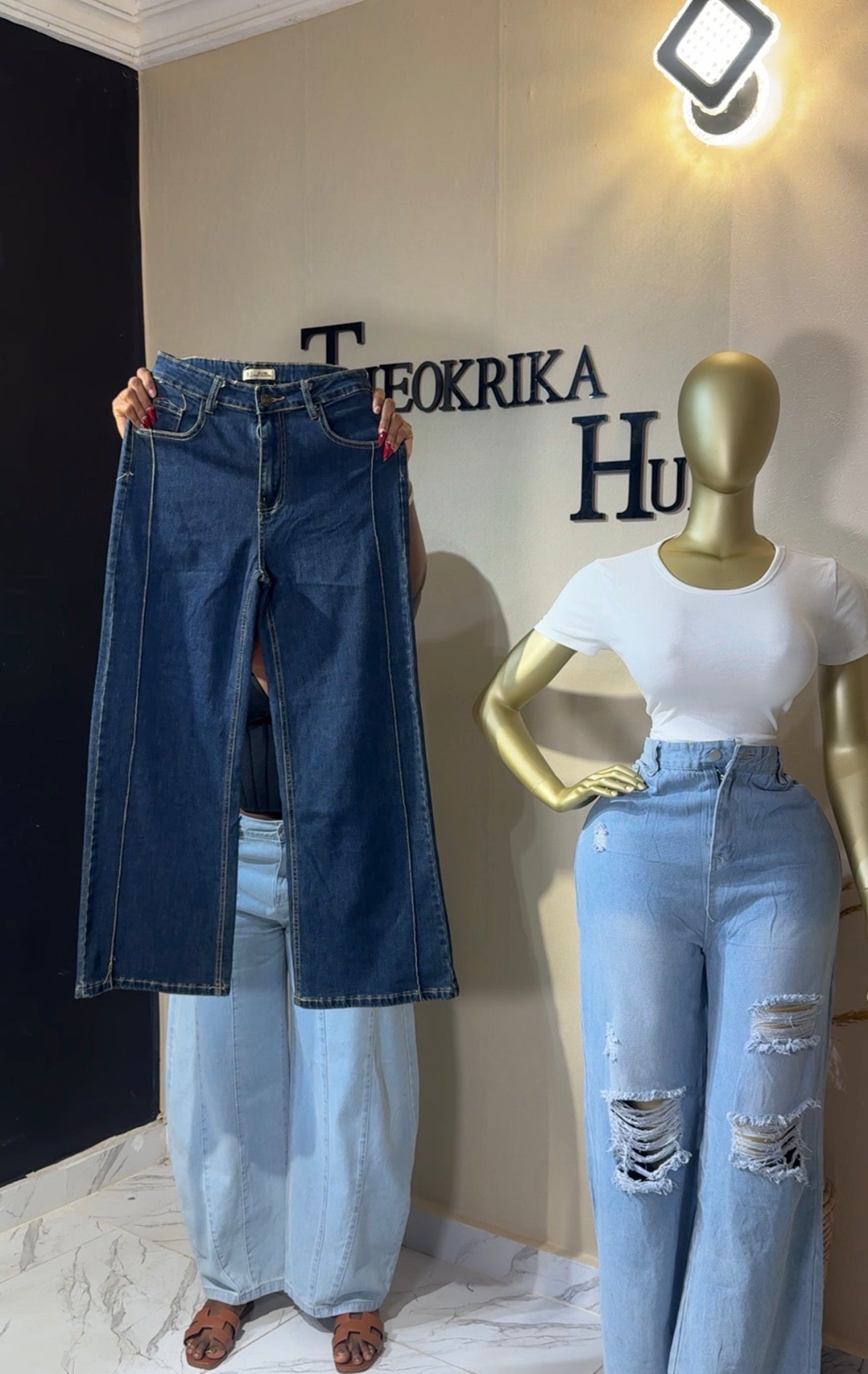 Boyfriend Jean size 8/10 L-43