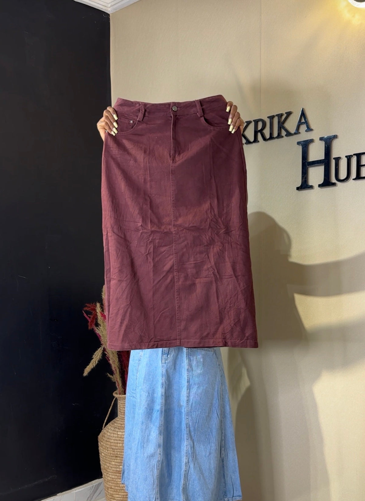 Demin skirt 12/14