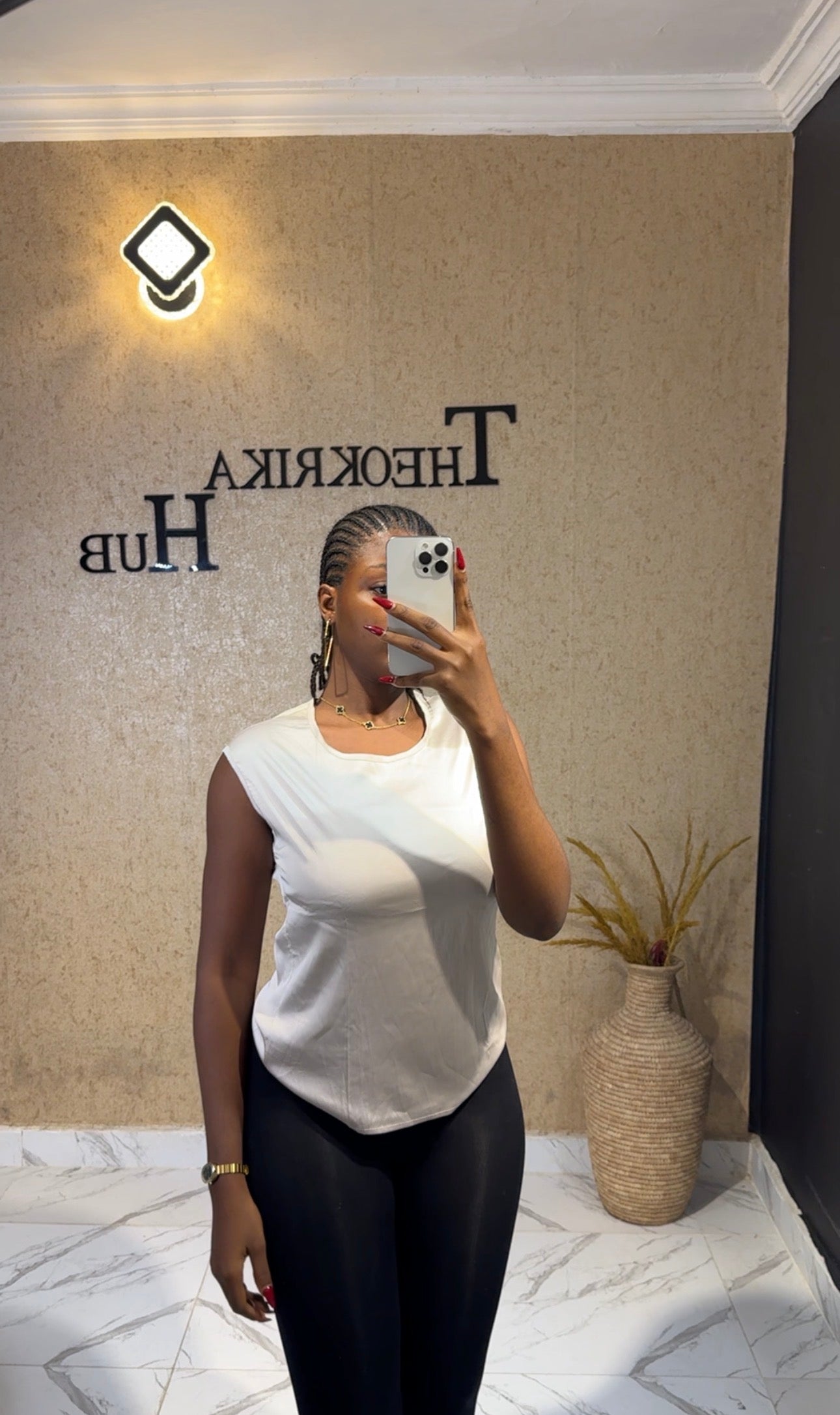 Silk Top size 10