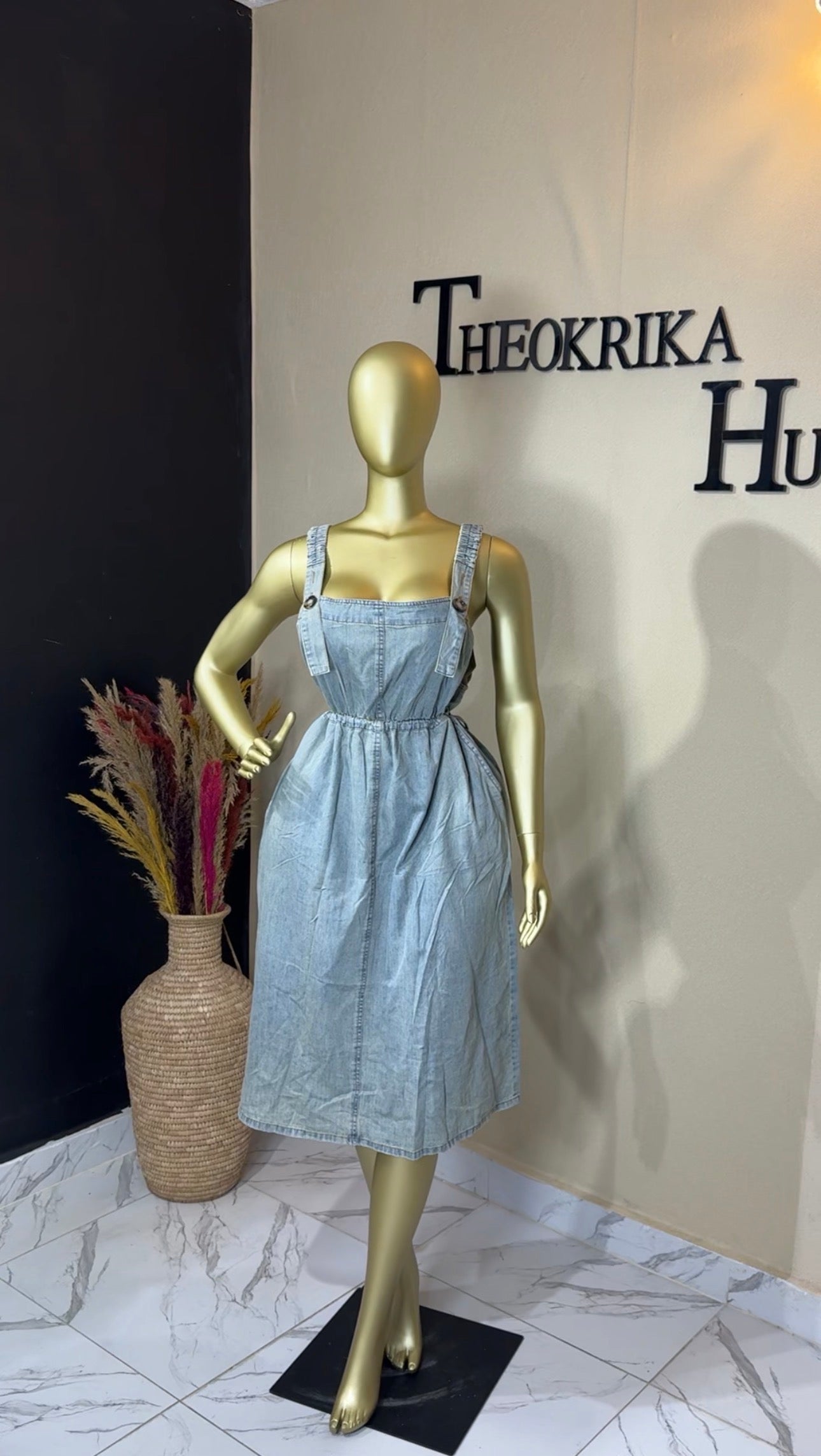 Denim dress size 14/16/18