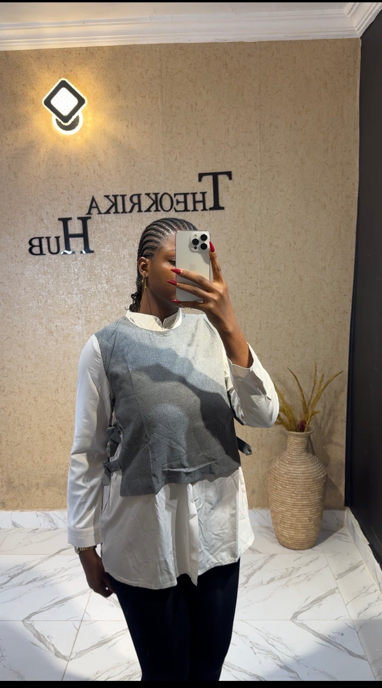 Shirt and vest size 14