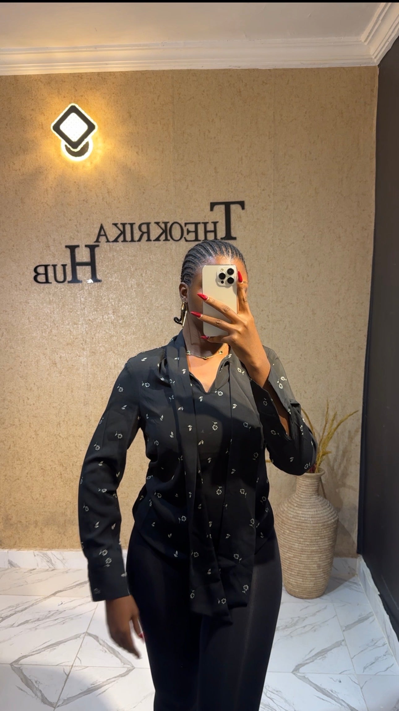 Chiffon top size 8/10