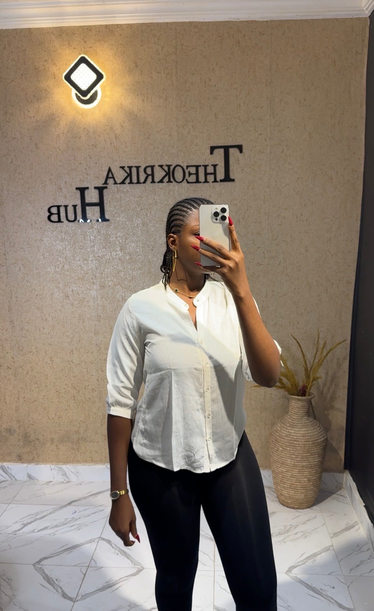 Plain shirt size 10
