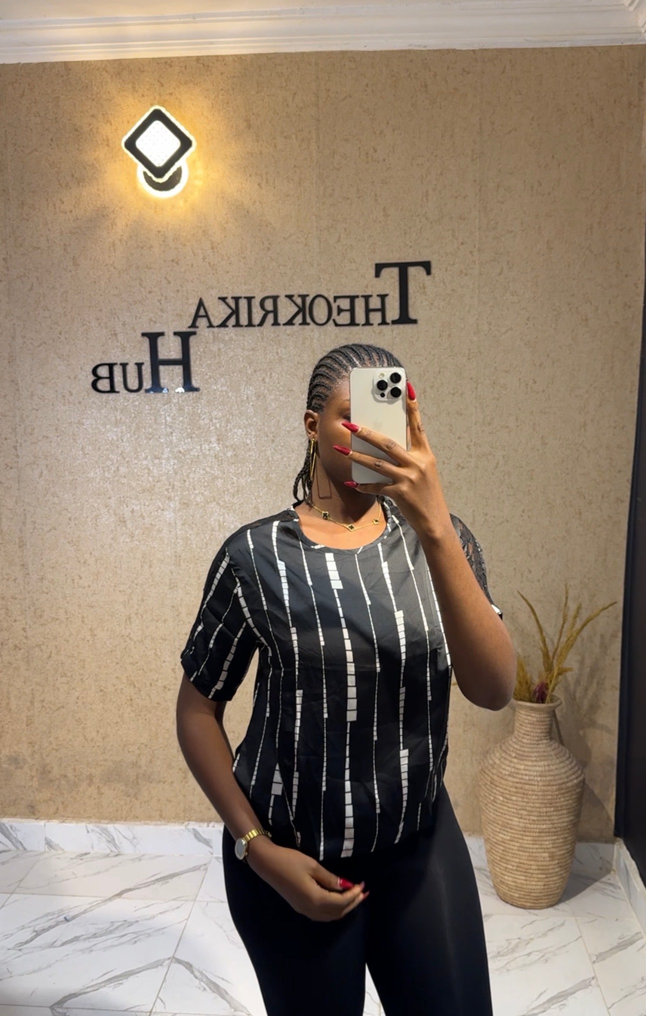 Silk top size 10
