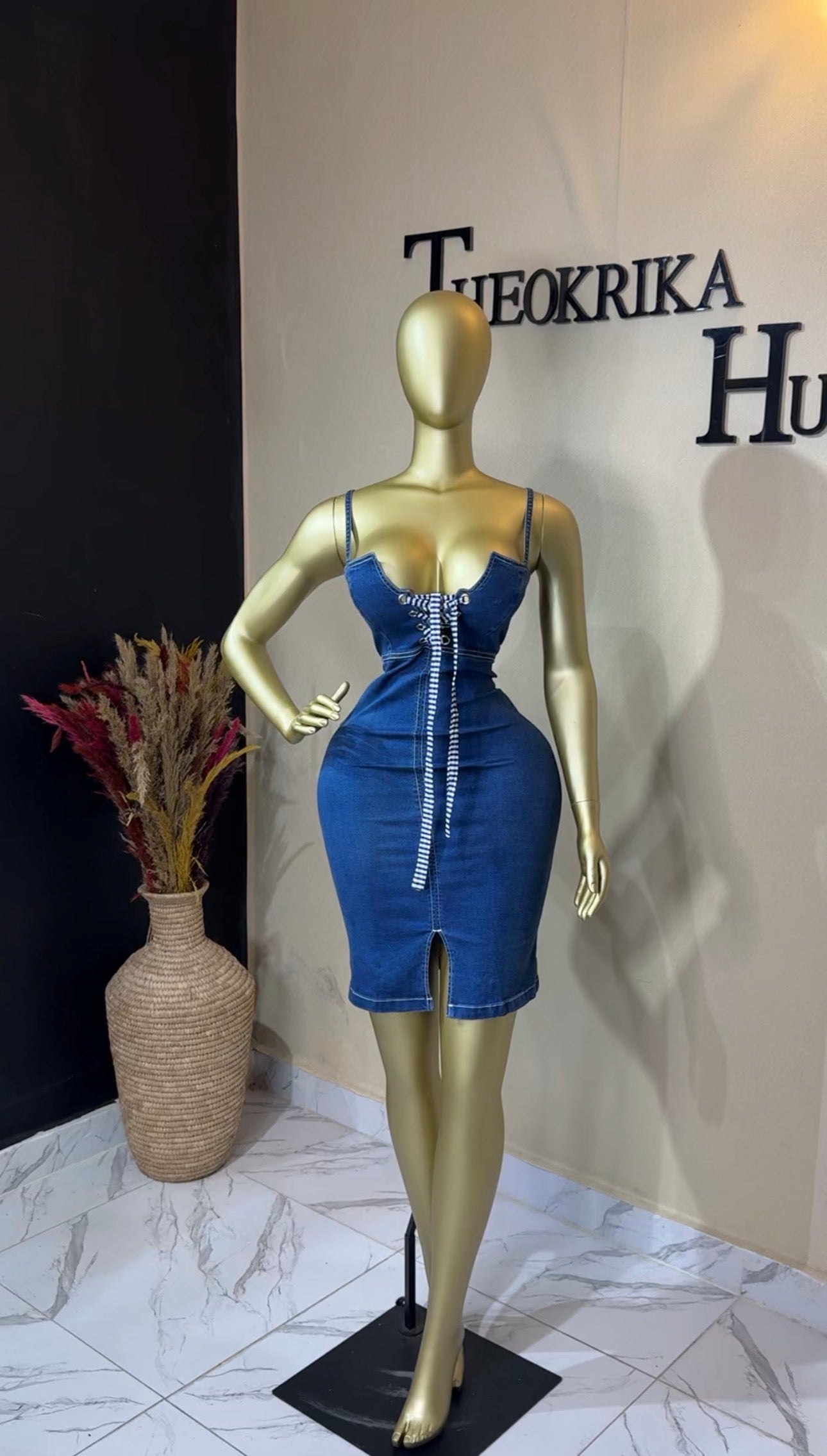 Denim dress size 6/8/10