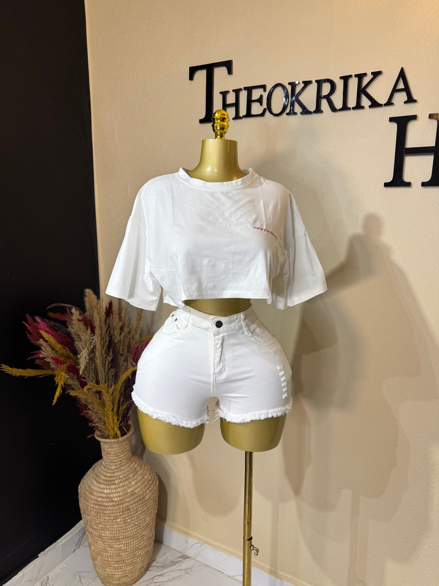 Cropped top size 8/10