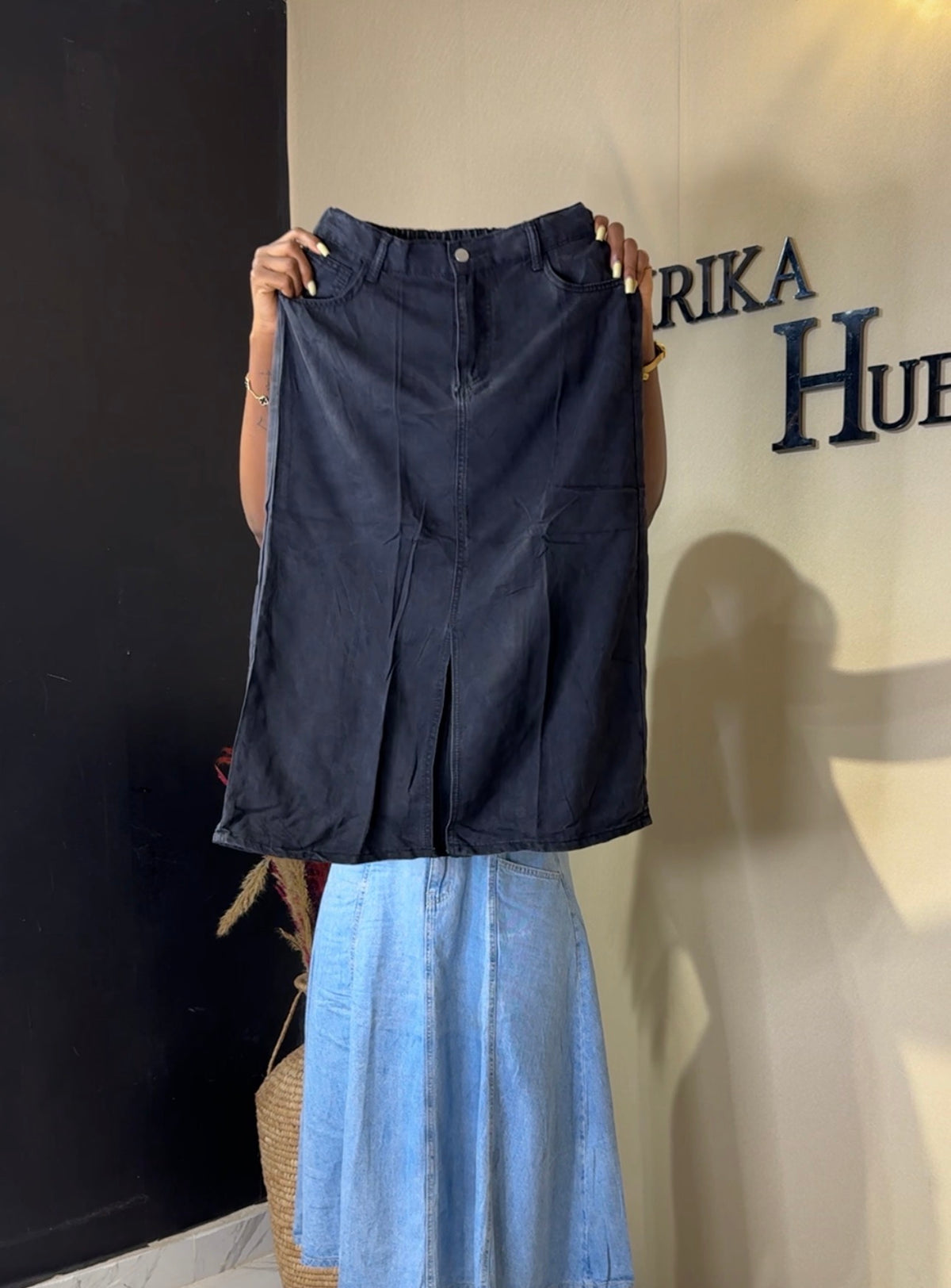 Denim skirt size 12