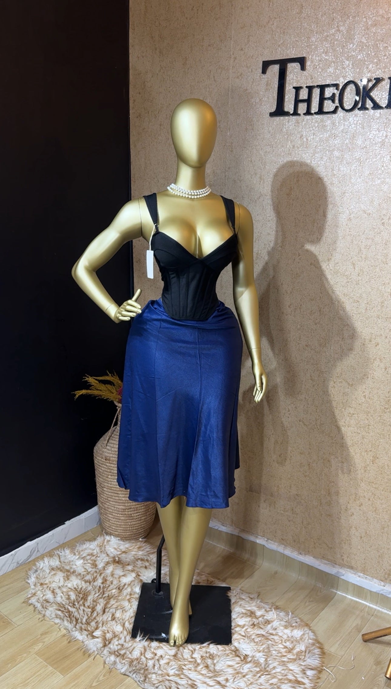Maxi slip skirt size 10/12/14
