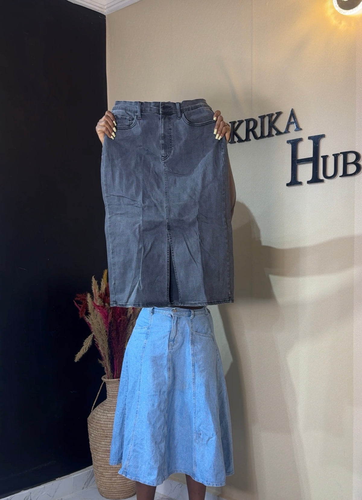 Denim skirt size 12/14/16