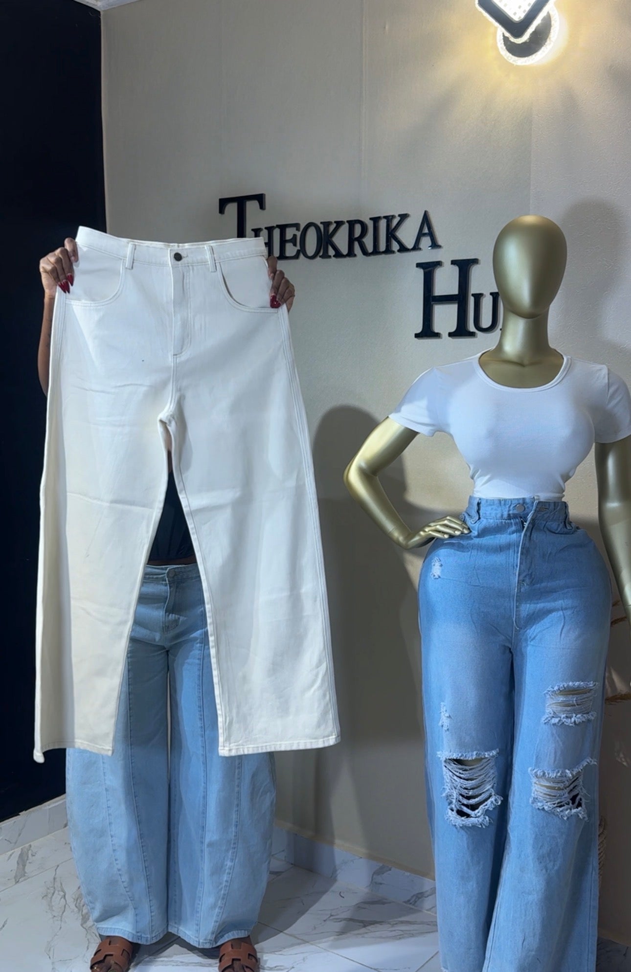Boyfriend Jean size 12/14 L-44.5