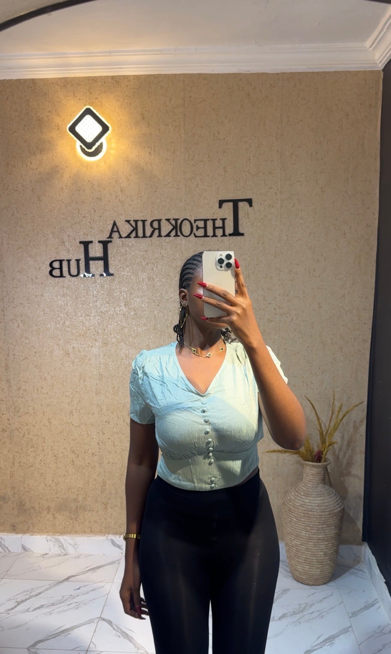 Silk top size 10