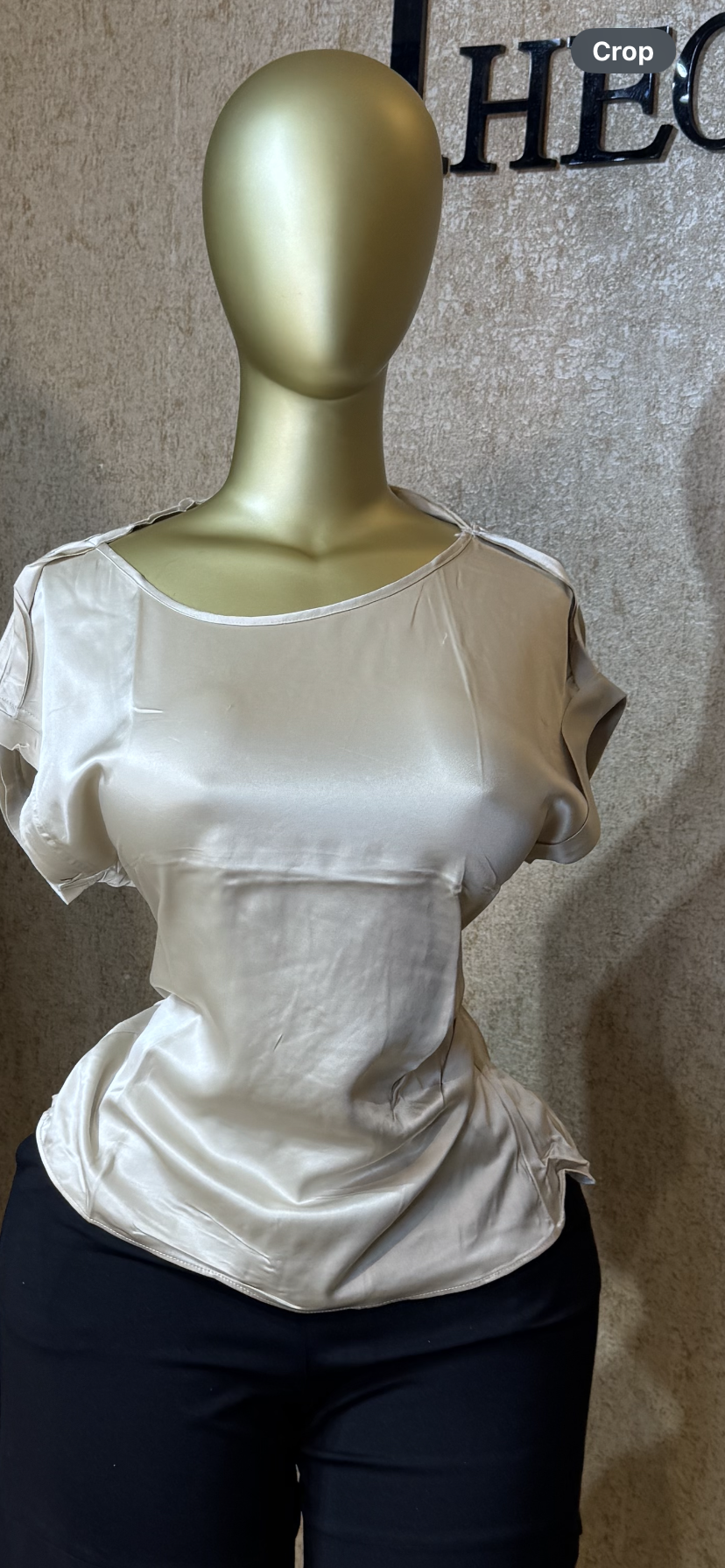 Silk top size 12/14
