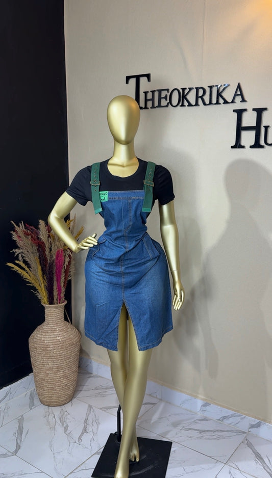 Denim dress size 16