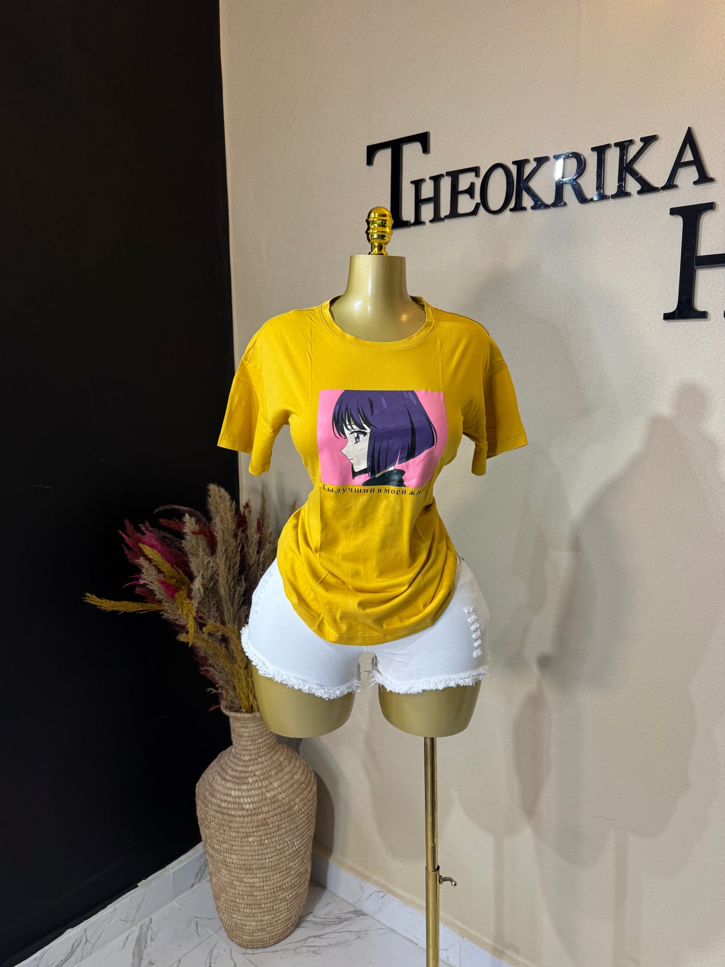 Roundneck top size 8