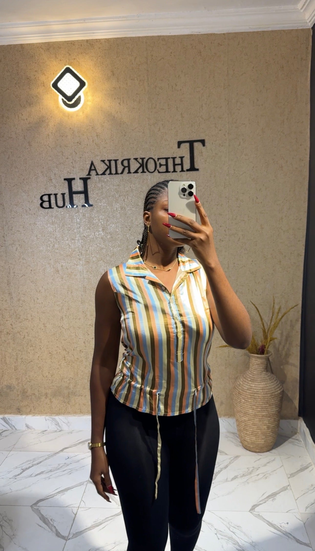 Silk top size 8/10