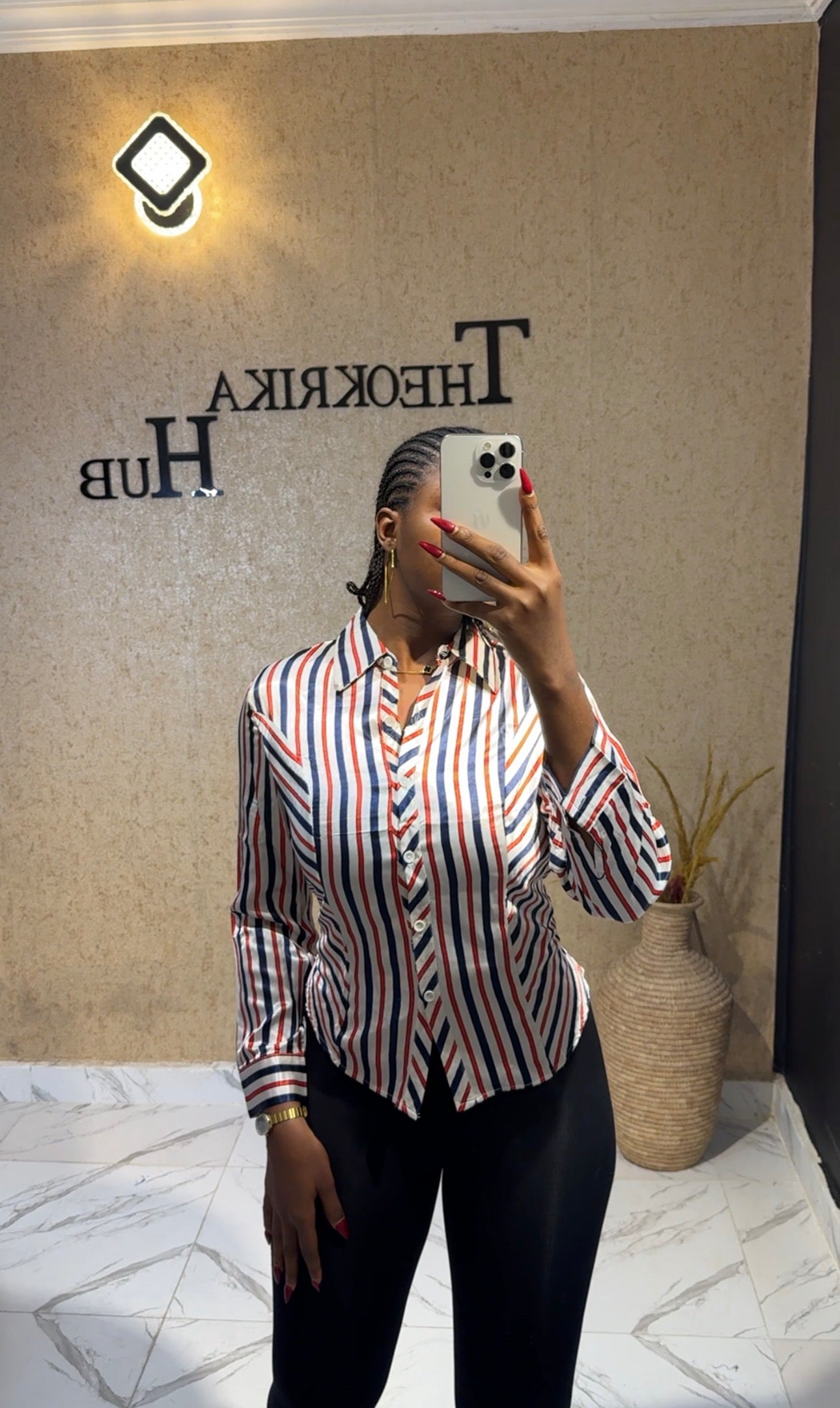 Silk Shirt size 6/8