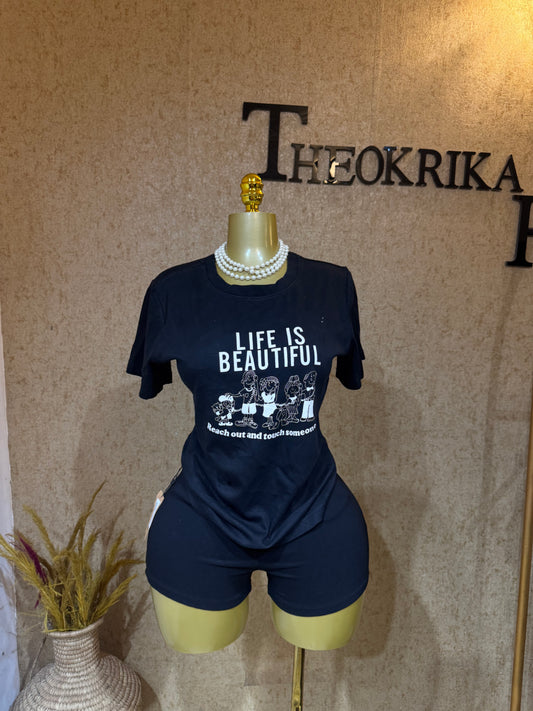 Roundneck top size 8