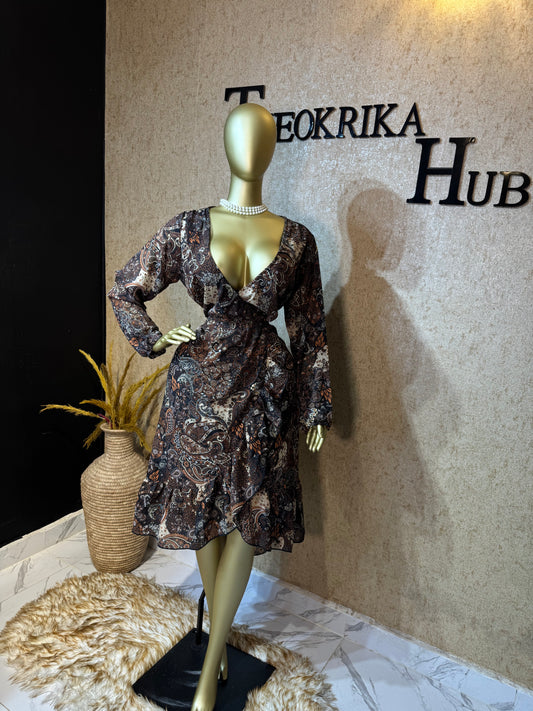 Wrap dress size 18