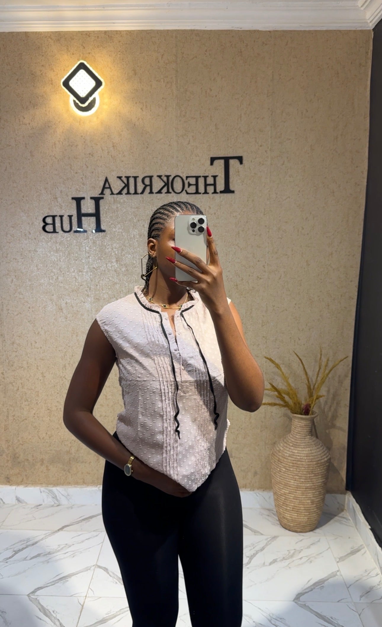 Chiffon Top size 8