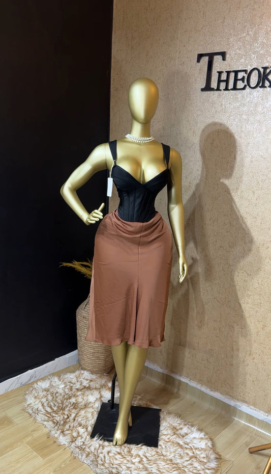 Maxi silk skirt size 18/20