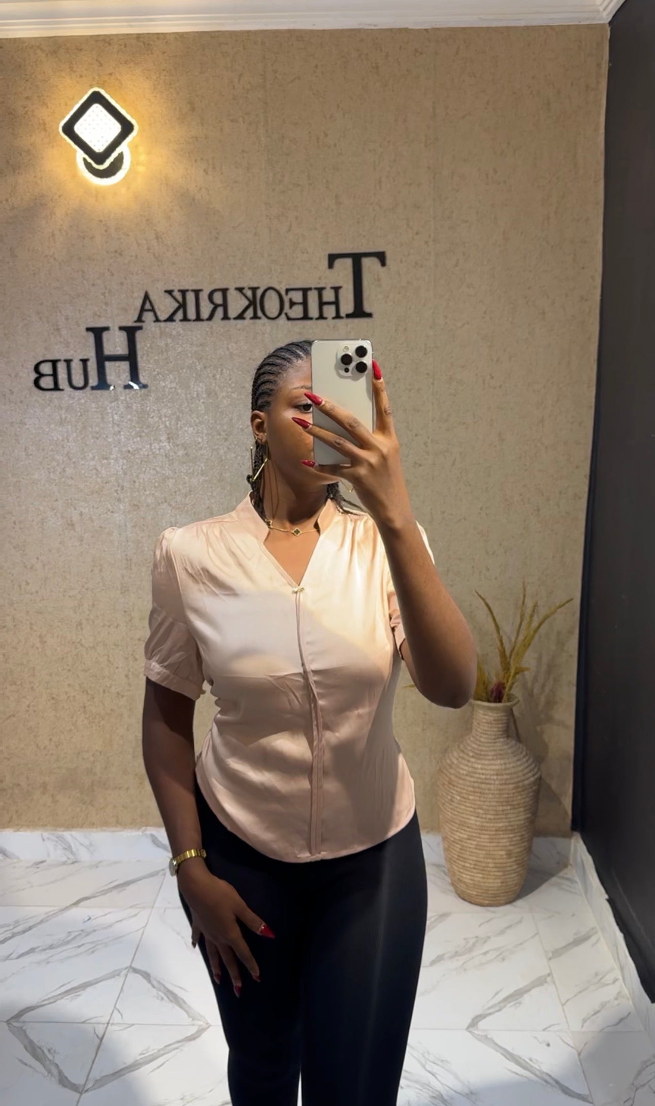 Silk top size 10/12