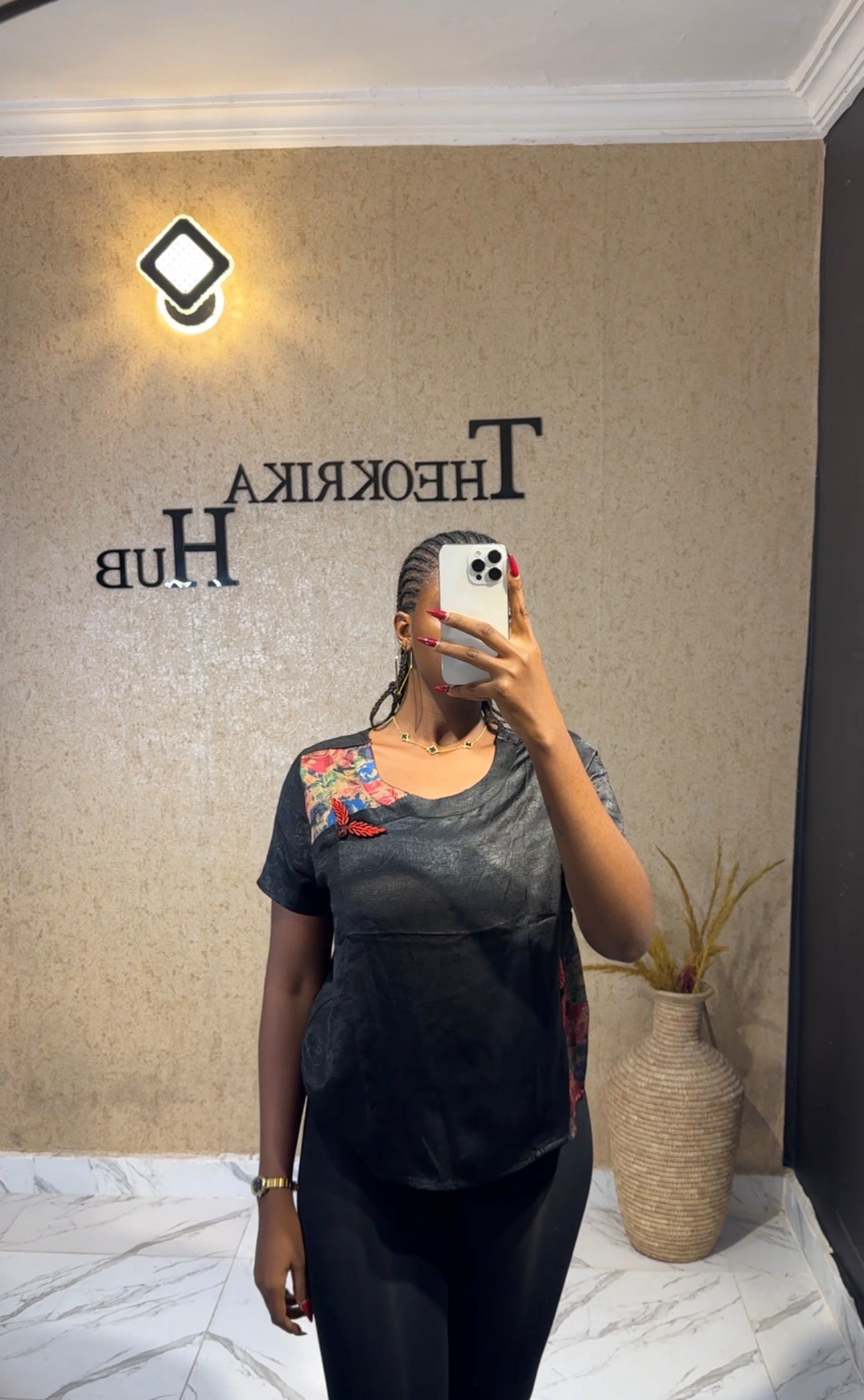 Silk Top size 12