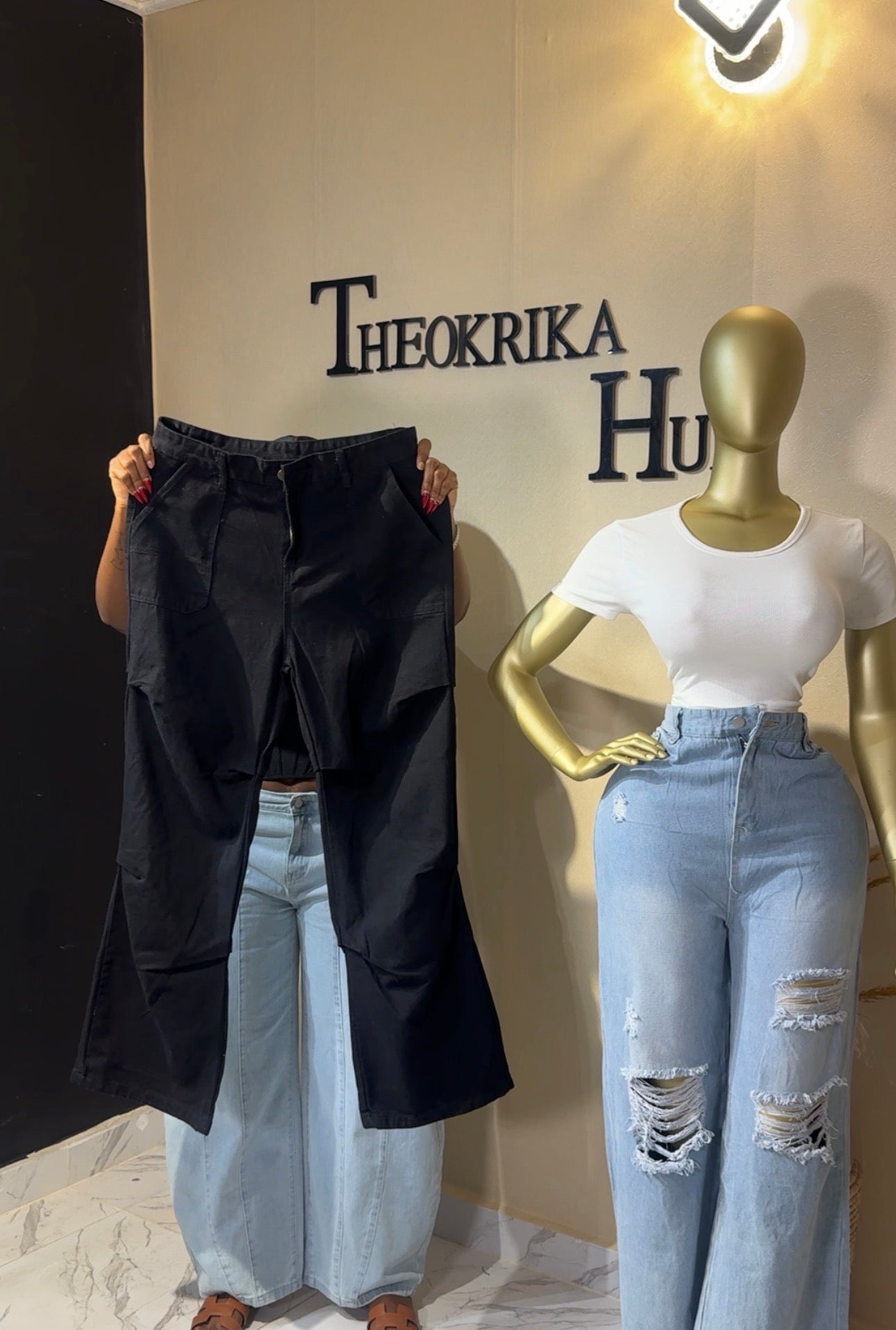 Boyfriend Jean size 14/16 L-46