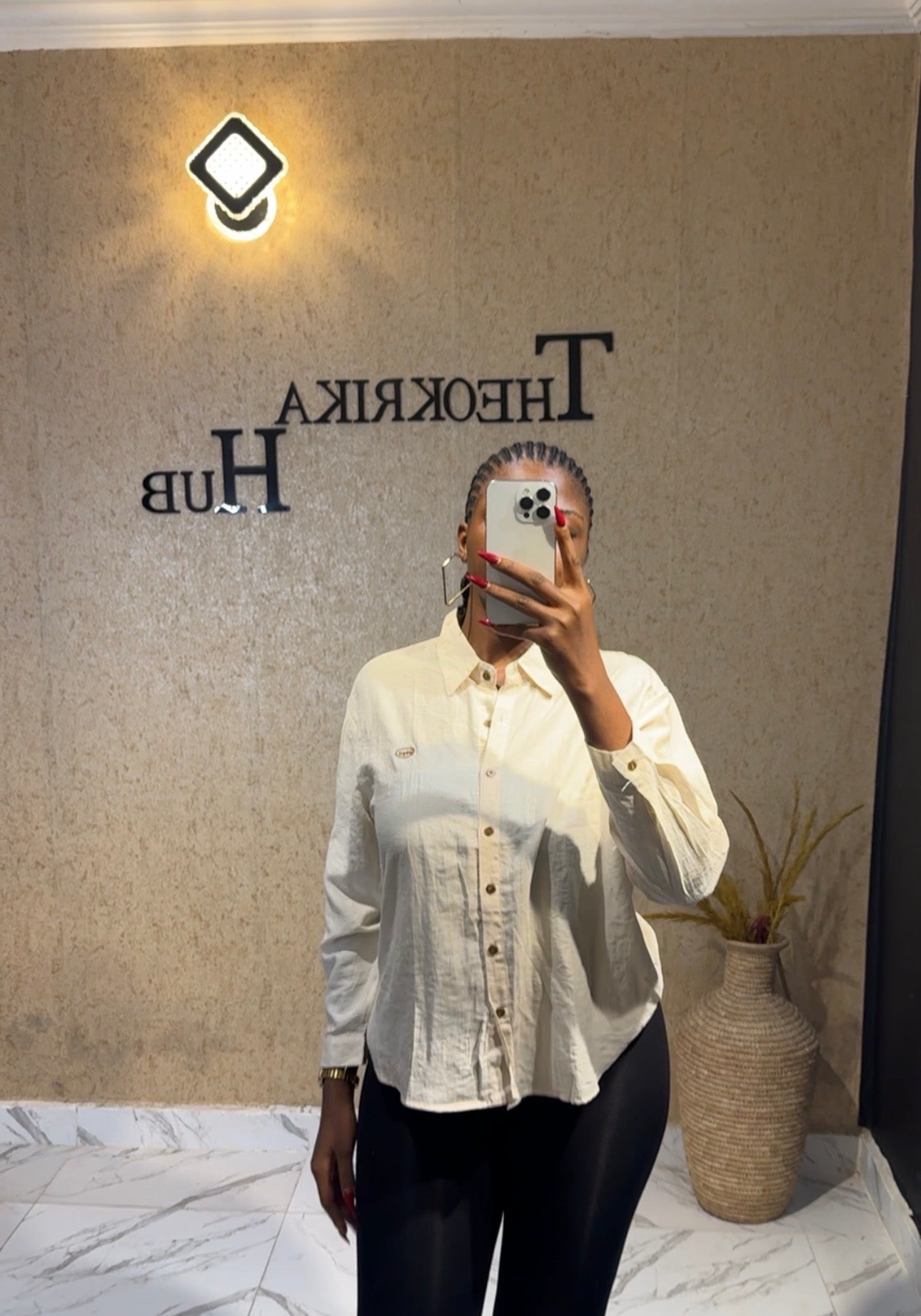 Cotton Shirt size 10