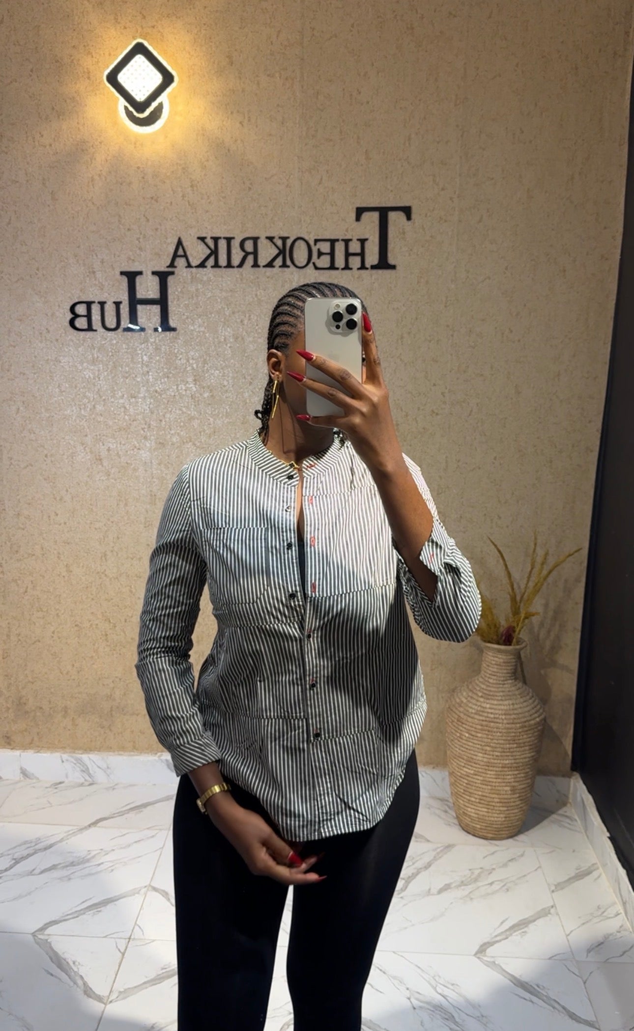 Strip Shirt size 8